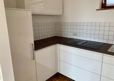 Küchenmontage in 3-Zimmer-Wohnung, August 2021