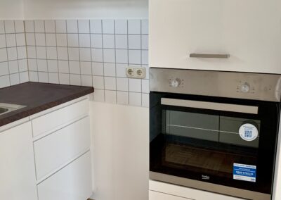 Küchenmontage in 3-Zimmer-Wohnung, August 2021